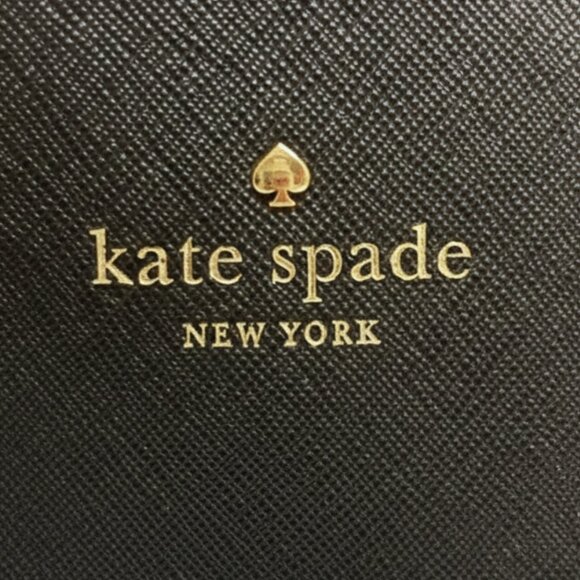 kate spade Cedar Street Elissa Saffiano Leather Handbag Tote Shoulder Bag Black - Picture 3 of 13